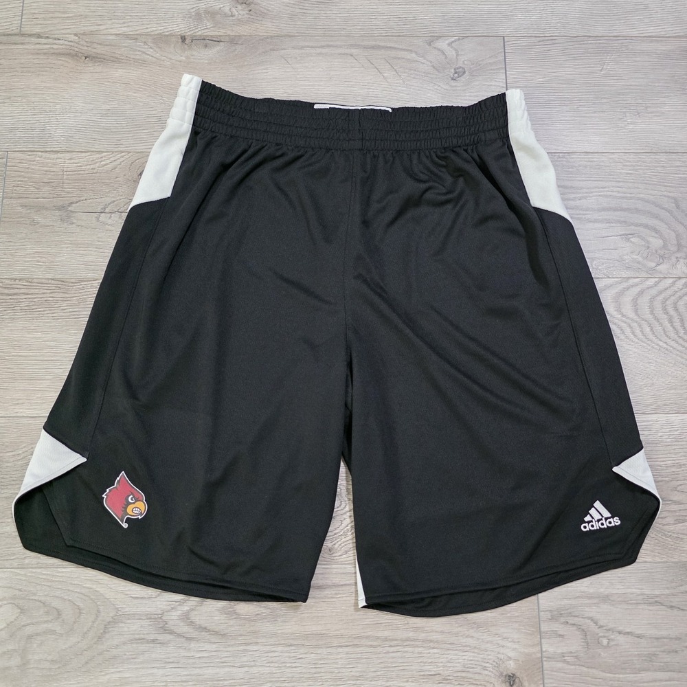 Limited Louisville Cardinals adidas Game Basketball Team‎ Shorts Men's Large NWT